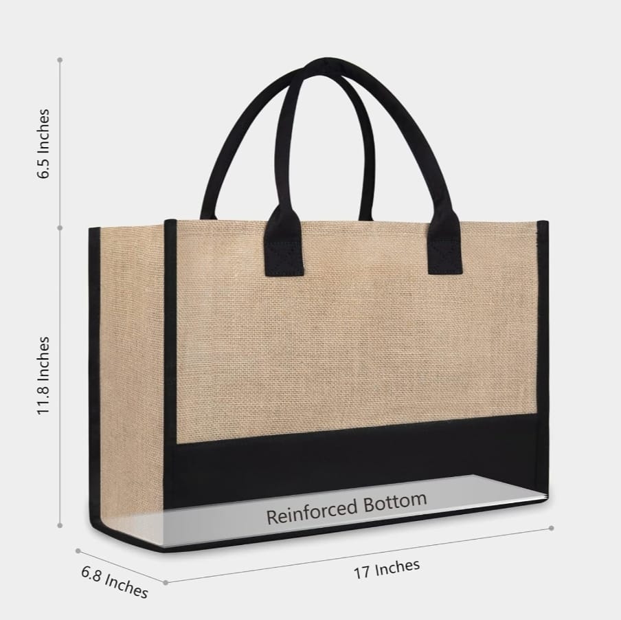 Zodiac Jute Tote bag - Image 2