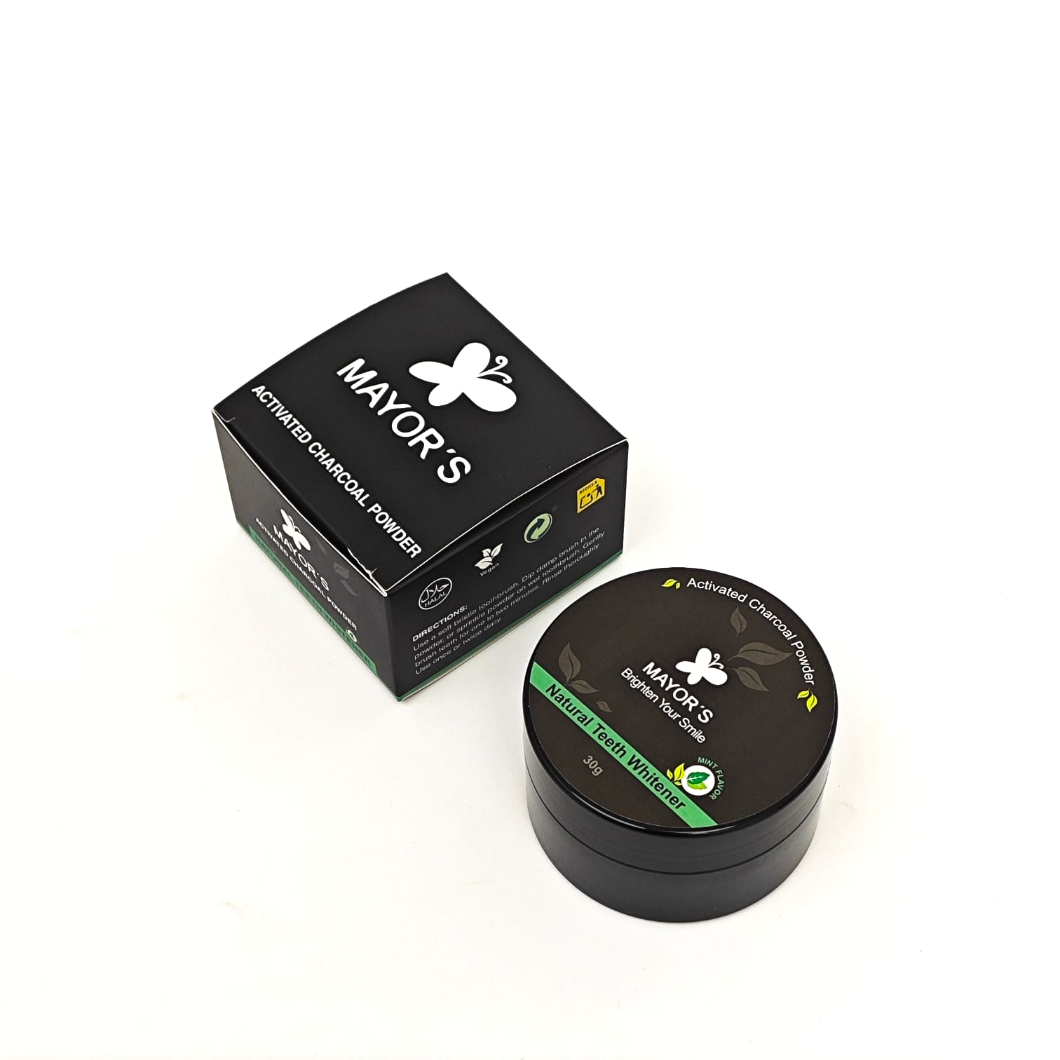 Mayor's Coconut Shell Activated Charcoal Toothpowder - Image 6